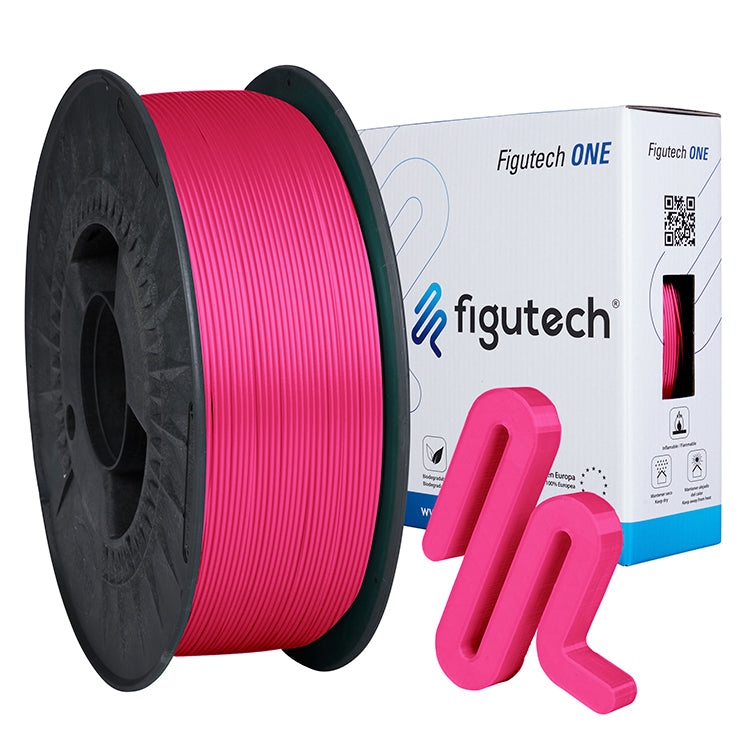 Figutech ONE Filamento PLA Pink Power 1.75mm 1Kg