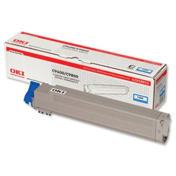 Toner Cian 42918915 Oki C9600/C9650/C9800/C9850 Alta
