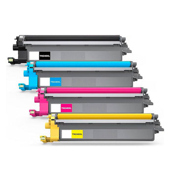 TN248XL Compatible con Brother Pack 4 Colores
