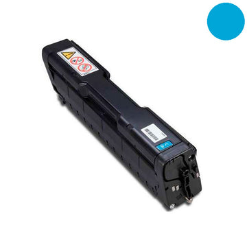 Toner compatible con Ricoh C252E Cian