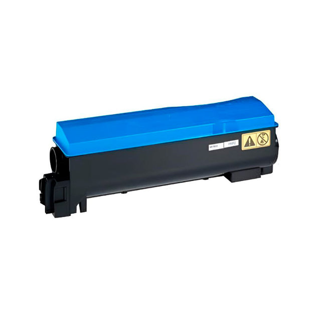 Toner compatible con Kyocera TK550C Cian