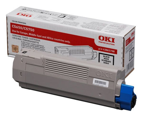 Toner Negro 43865708 OKI C5650/C5750