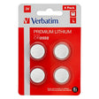 Pilas Planas de Litio Verbatim CR2032 Pack 4 uds