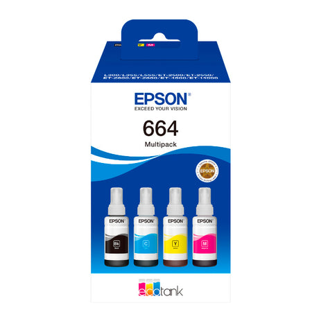 Multipack Tinta Epson EcoTank 664