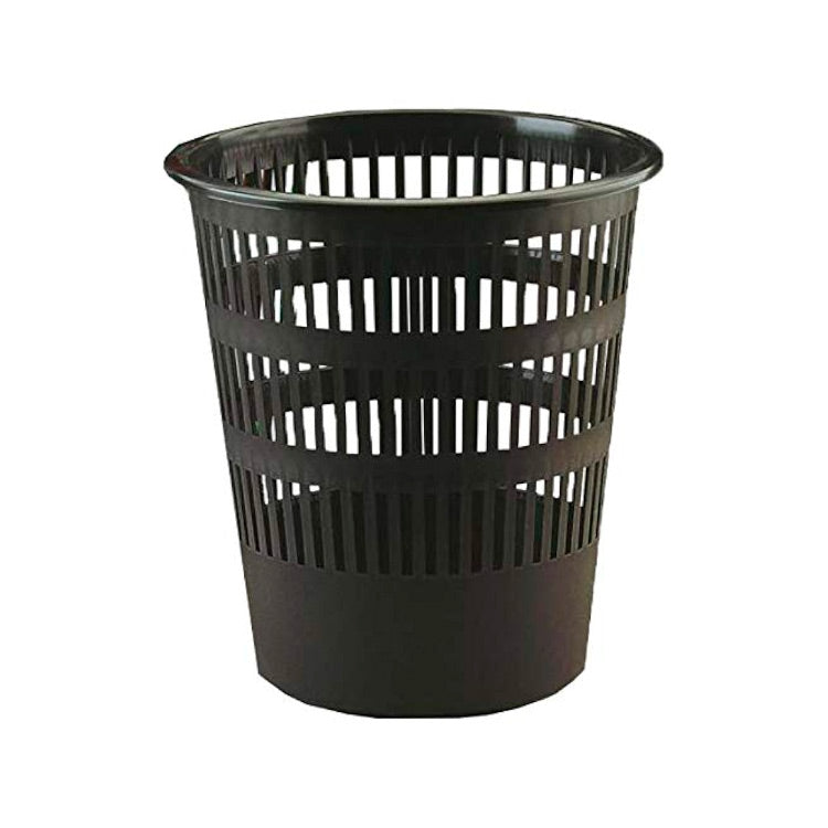 Papelera Rejilla Plástico 16L 310x315 Negra