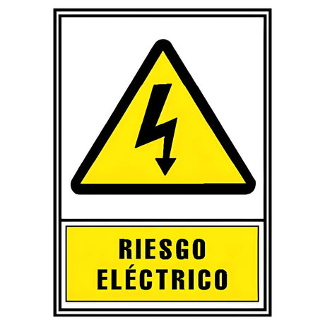 Señal Riesgo Electrico 210x297mm
