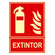 Señal Extintor 210x300mm