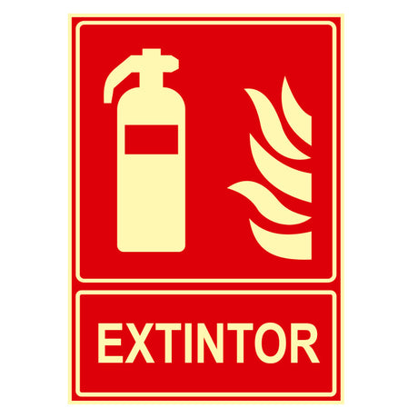 Señal Extintor 210x300mm