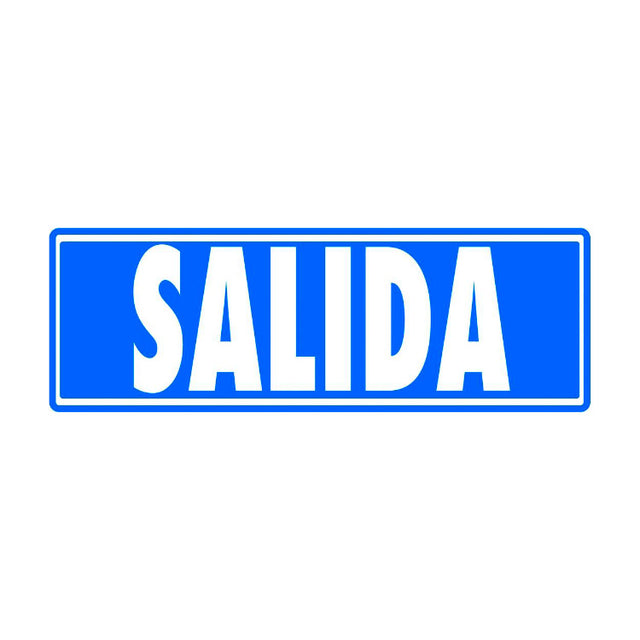 Señal Salida 175x65mm
