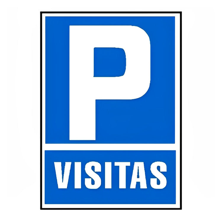Señal Parking Visitas 210x297mm