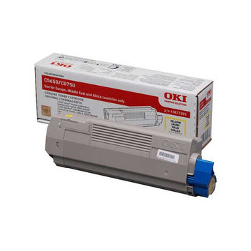 Toner Amarillo 43872305 Oki C5650/C5750
