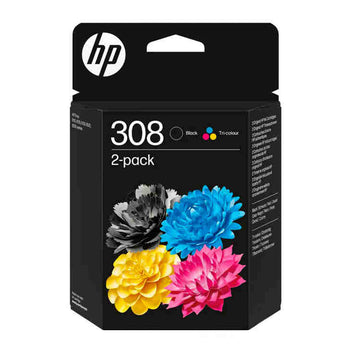 Pack tinta HP 308 Negro / tricolor Original