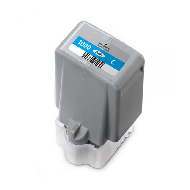 Tinta compatible Canon PFI-1000C Cian