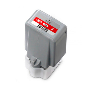 Tinta compatible Canon PFI-1000R Rojo