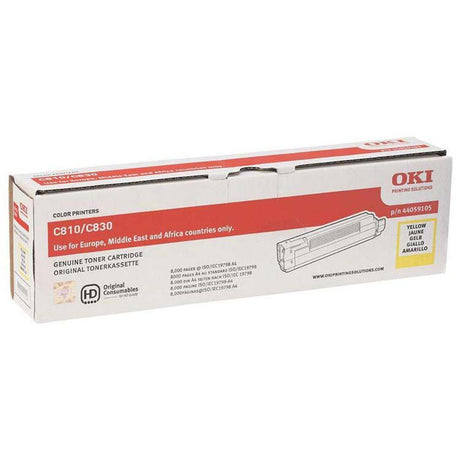 Toner Amarillo 44059105 Oki C810/C830