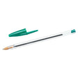 Pack 50 BIC Cristal Verde Punta 1 mm Tinta aceite