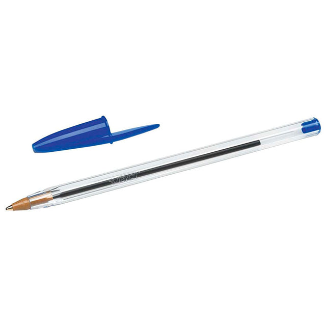 Pack 50 BIC Cristal Azul Punta 1 mm Tinta aceite