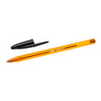 Pack 50 BIC Cristal Negro Punta 0.8 mm Tinta aceite
