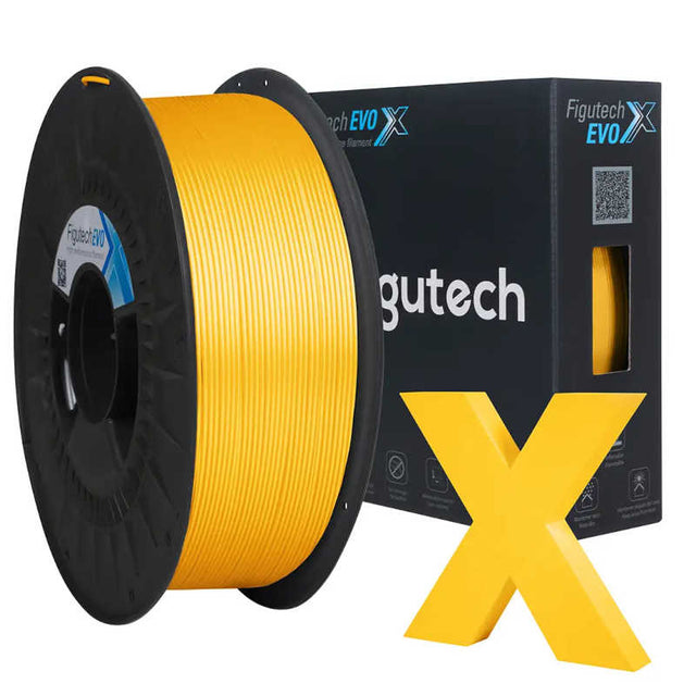 Filamento PETG Amarillo Figutech EVO-X Ultra speed