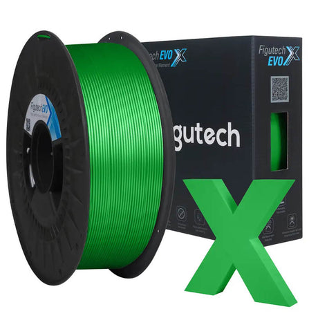 Filamento PETG Verde Figutech EVO-X Ultra speed
