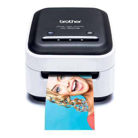 Brother VC500W Etiquetas a color sin tinta