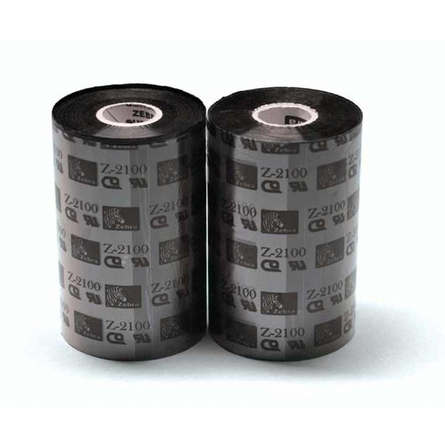 Ribbon Zebra 110mm X 450m Negro Caja De 12 Ud