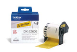 Brother DK-22606 Cinta Adhesiva Amarilla 62mm
