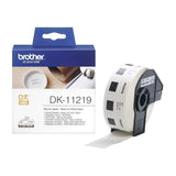 Brother DK-11219 Rollo Etiquetas Adhesivas Circulares 12mm