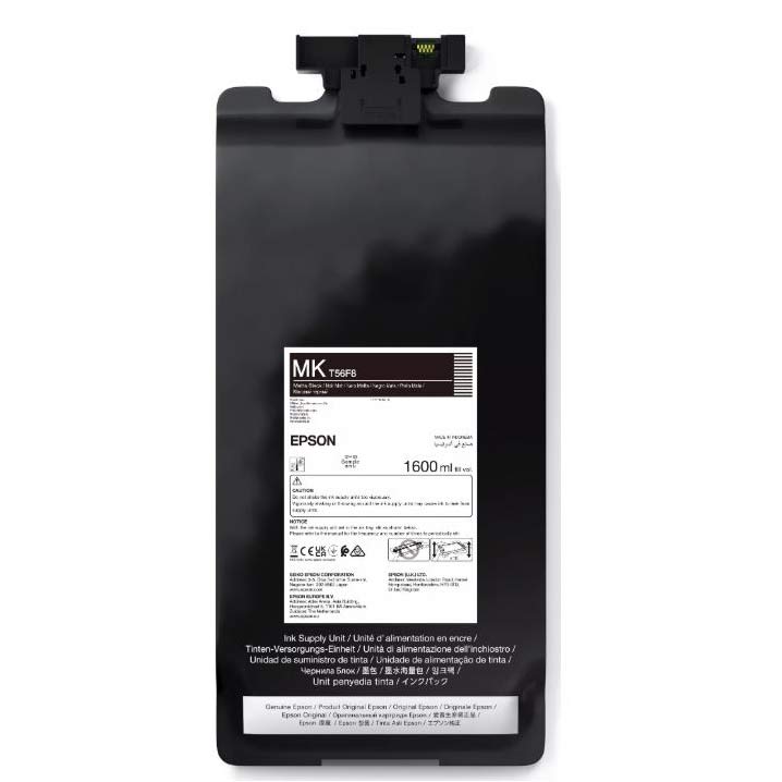 Tinta Epson T56F8 Negro Mate 1600ml