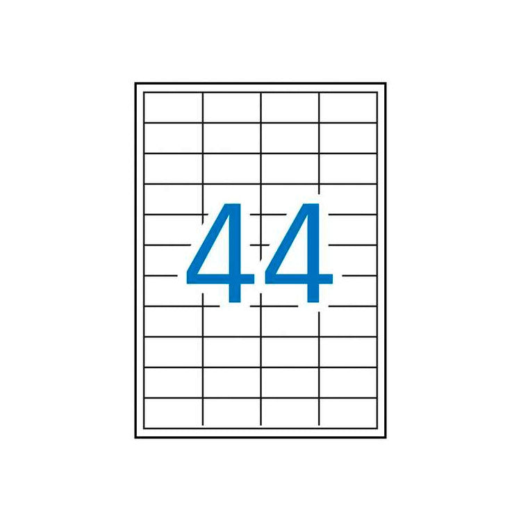 APLI Etiquetas Adhesivas 48,5x25,4 mm Blanco Impresión