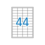 APLI Etiquetas Adhesivas 48,5x25,4 mm Blanco Impresión