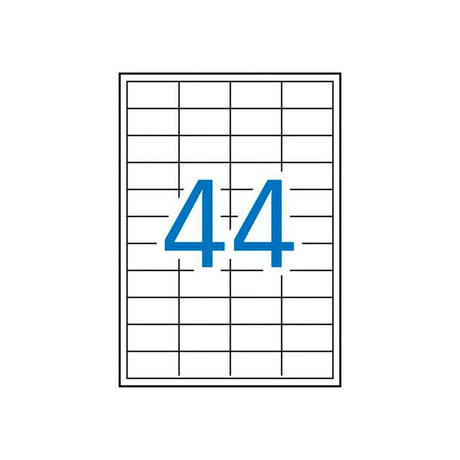 APLI Etiquetas Adhesivas 48,5x25,4 mm Blanco Impresión