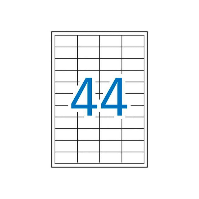 APLI Etiquetas Adhesivas 48,5x25,4 mm Blanco Impresión