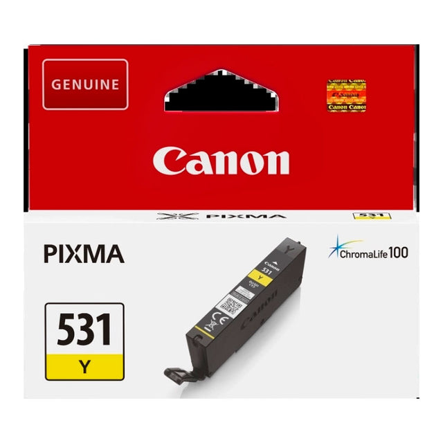 Tinta Canon CLI-531 Amarillo 6121C001