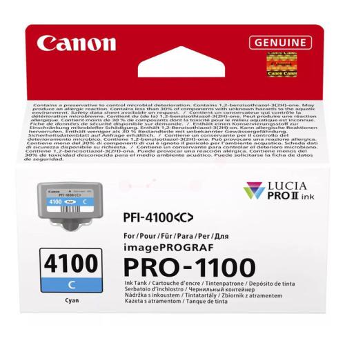 Tinta Canon PFI-4100 Cian Original 6778C001