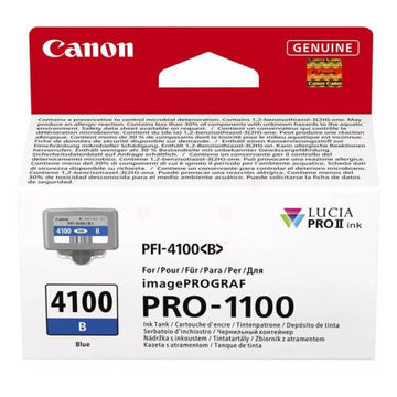 Tinta Canon PFI-4100 Azul Original 6786C001