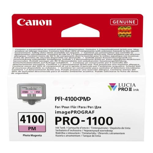 Tinta Canon PFI-4100 Magenta Foto Original 6782C001