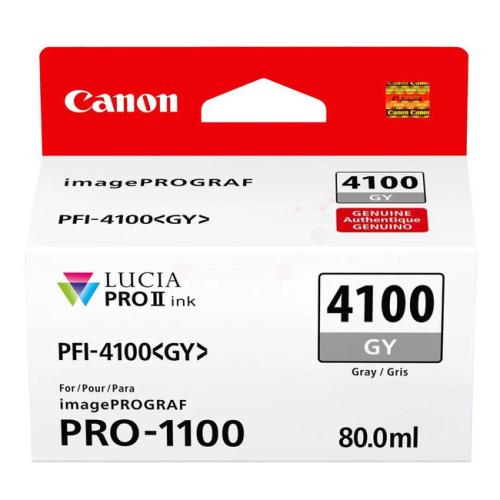 Tinta Canon PFI-4100 Gris Original 6783C001