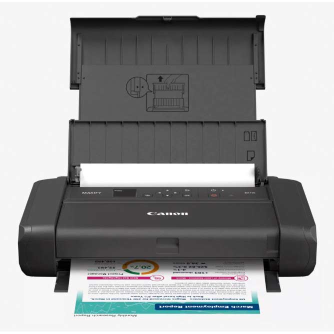 Impresora portátil Canon MAXIFY BX-110 con batería