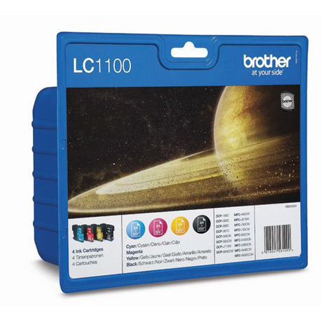 Pack Brother LC-1100VALBP 4 colores