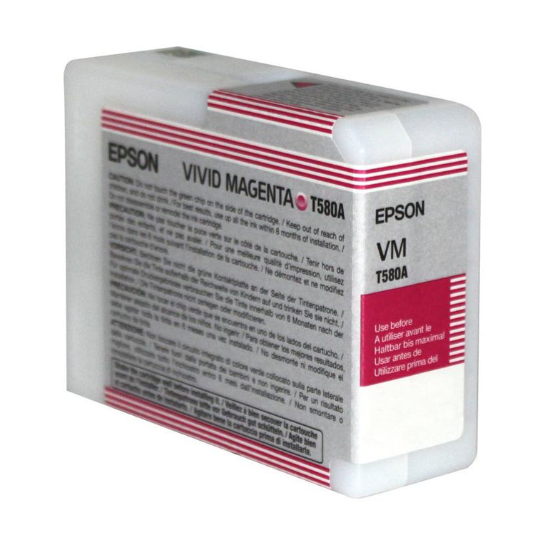 Tinta Magenta Vivo T580A Epson Stylus Pro 3880 80ml