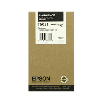 Tinta Negro Foto T6031 Epson Stylus Pro 7800/9800 220ml