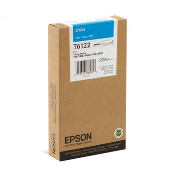 Tinta Cian Epson T6122 Stylus Pro 7400/9400 220ML