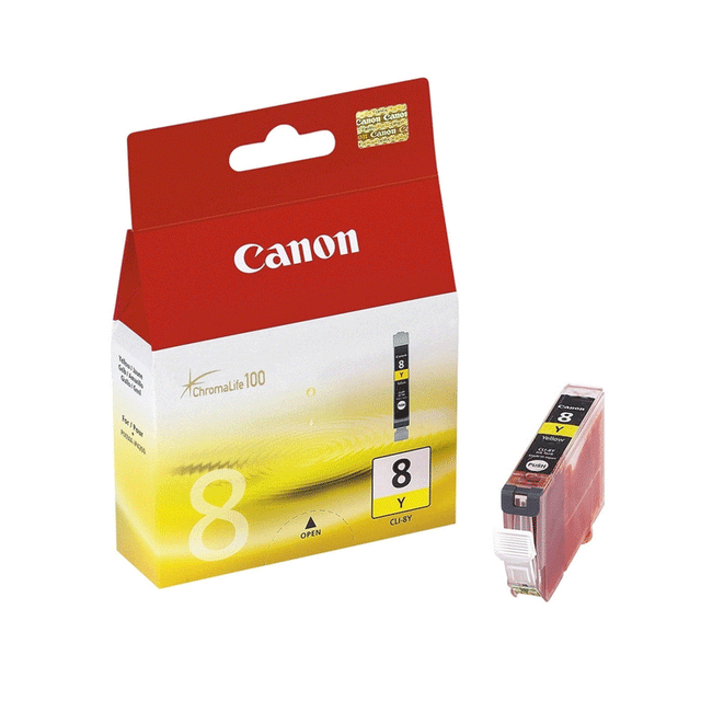 Cartucho de Tinta Canon CLI-8Y Amarillo 0623B001