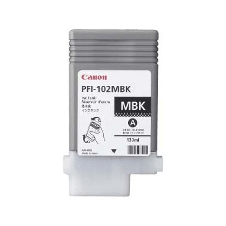 Cartucho de Tinta Negro Mate Canon PFI-102MBK 0894B001
