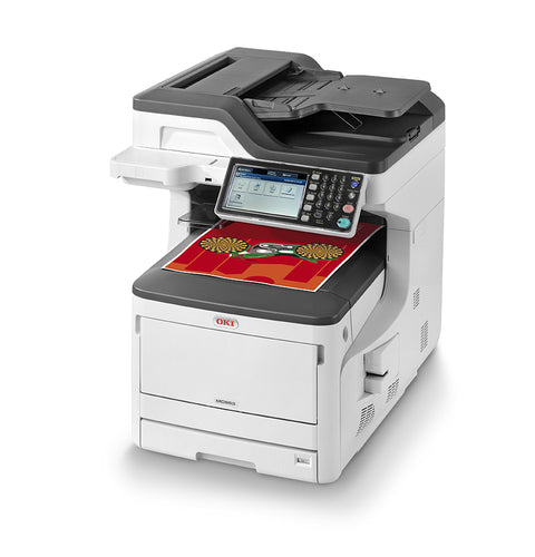 Impresora Laser Color Oki MC853DN DUPLEX/RED 45850404 imagen 1