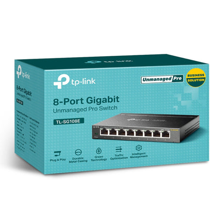 Switch TP-Link TL-SG108E Gigabit imagen 2