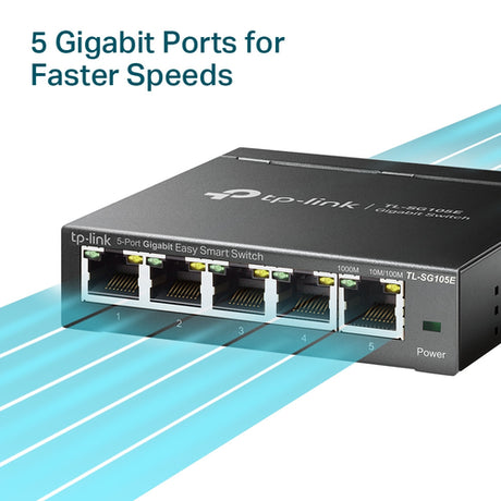 Switch TP-Link TL-SG105E Gigabit imagen 3