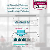 Switch TP-Link TL-SG1005P Gigabit imagen 5