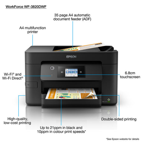Epson Workforce Pro WF-3820DWF C11CJ07403 imagen 8